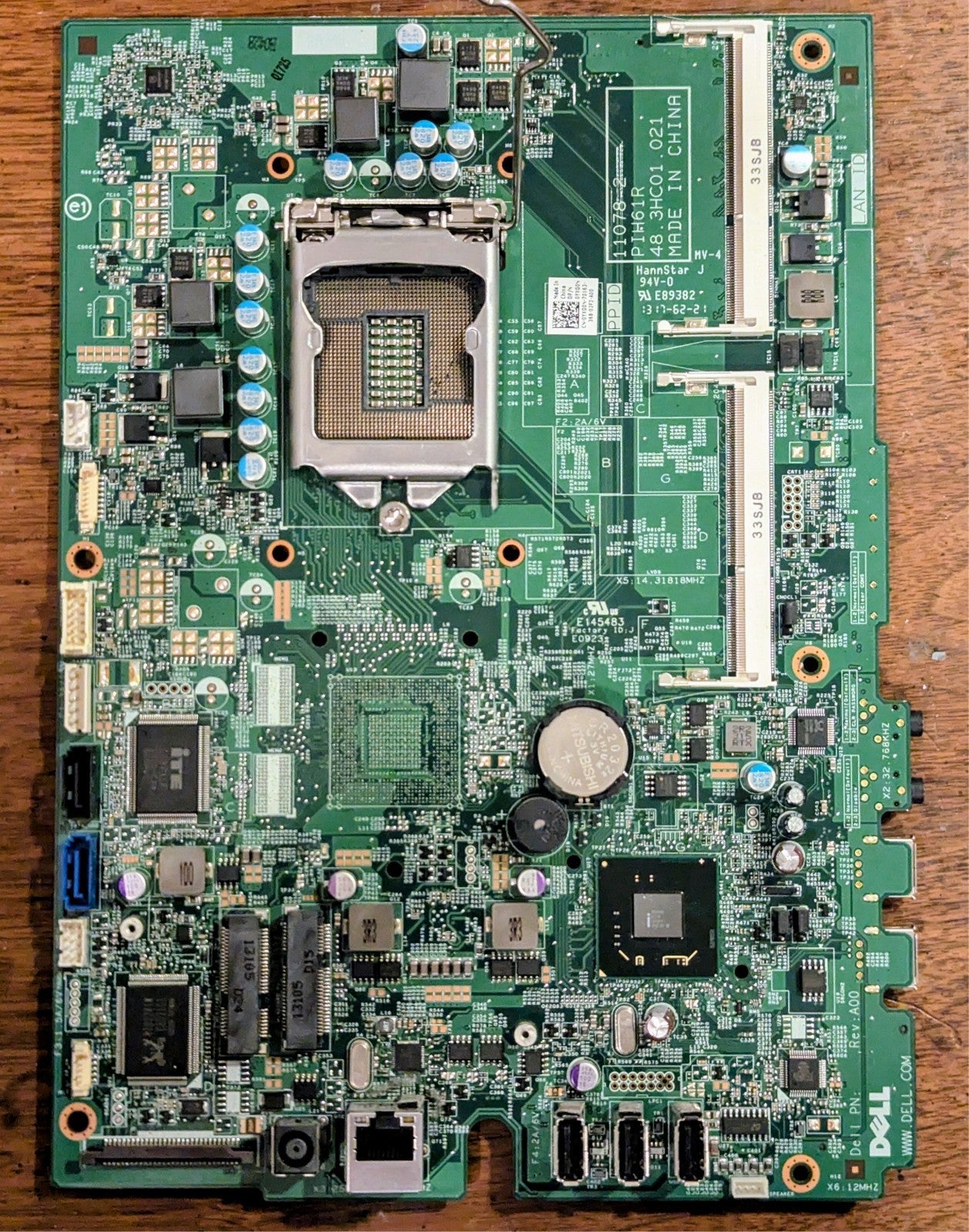 For Dell Inspiron 2020 AIO Mtherboard 11078-2 PIH61R 0YXG0N YXG0N