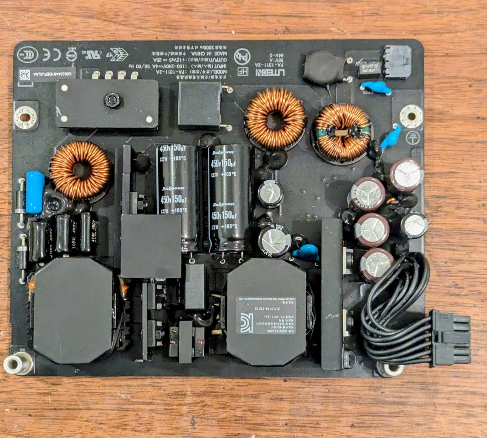 Apple 27" iMac A1419 300W Power Supply LITEON PA-1311-2A2