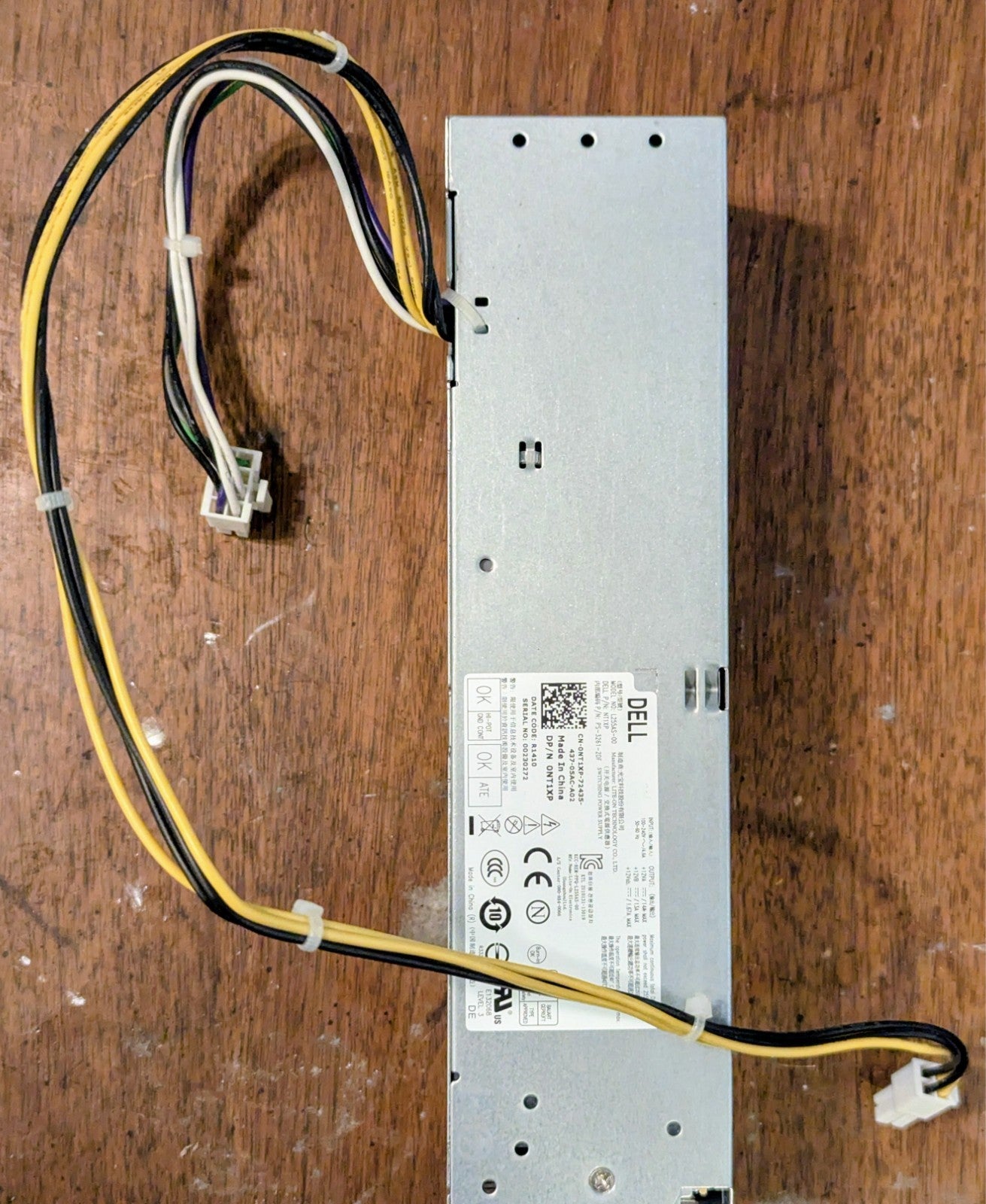 Dell Optiplex 8-Pin 3020 7020 9020 790 390 SFF PC Power Supply D255AS-00 0NT1XP