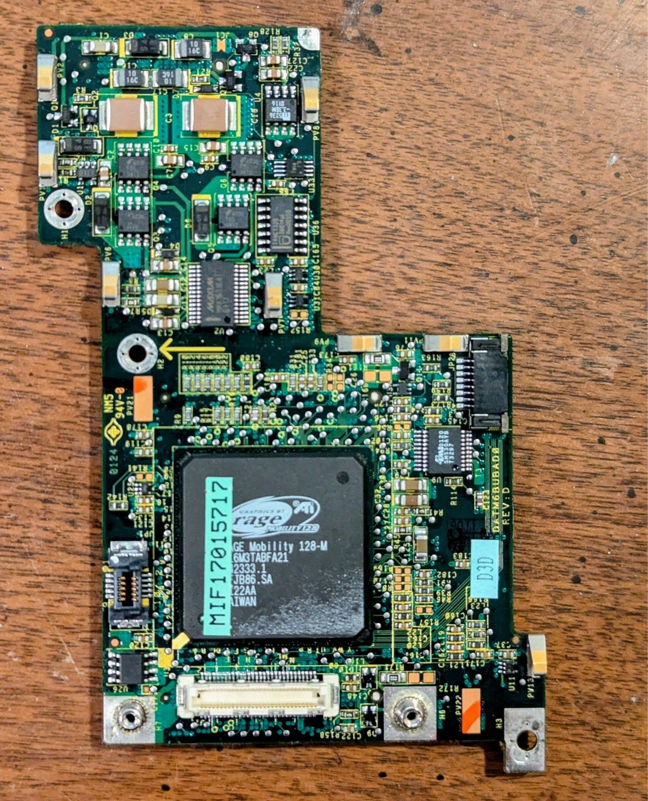 ATi Rage Mobility 128-M DA0TM6UBAI8 Graphics Card #117L53