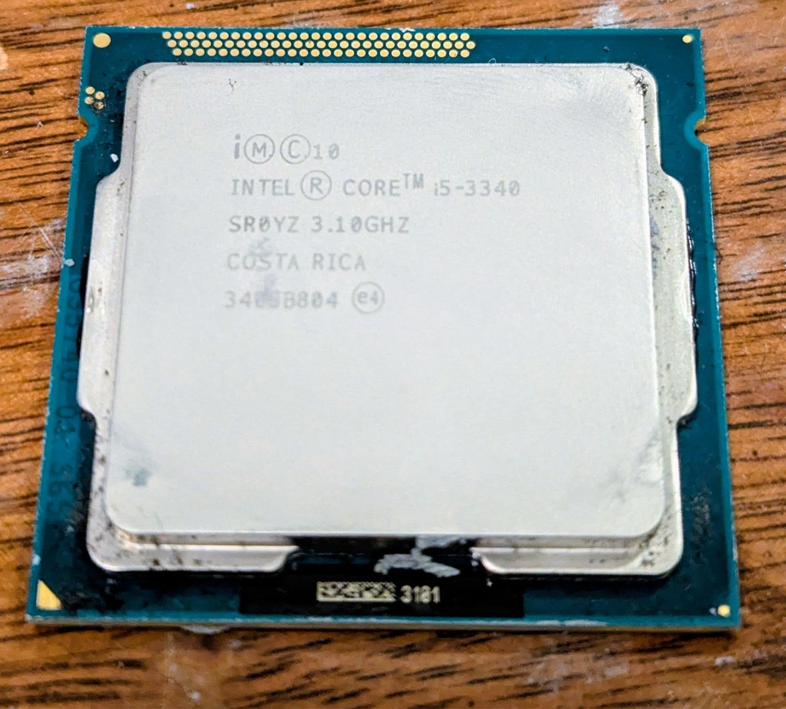 Intel Core i5 3340 3.1 GHz Quad-Core Processor