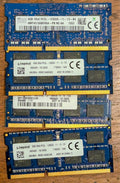 2x 4gb ddr3l Kingston laptop ram + 2x 8gb ddr3l Kingston laptop ram