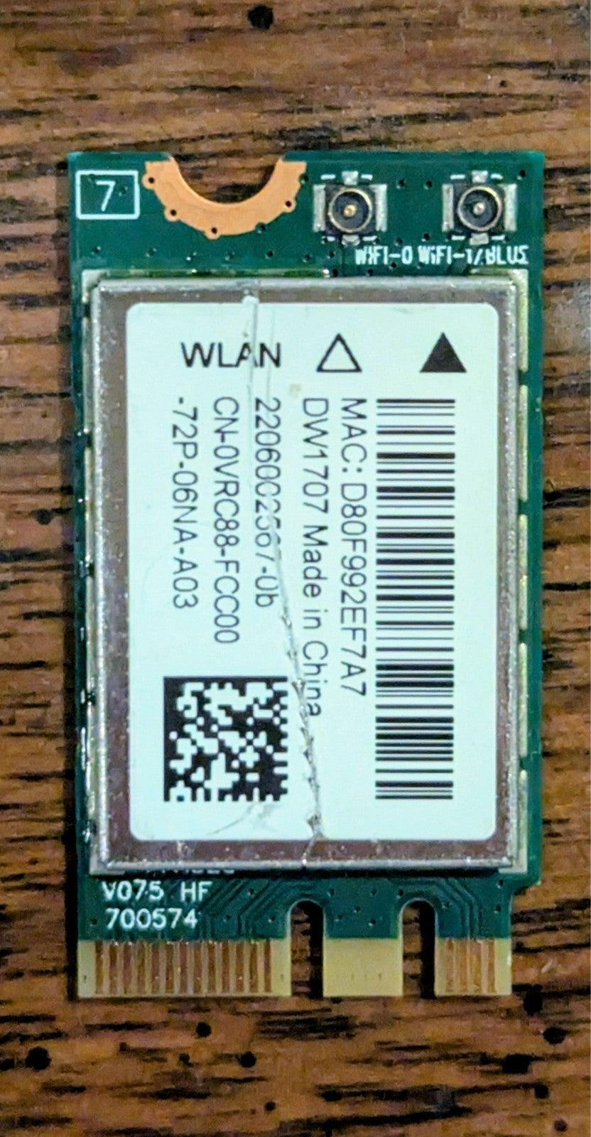 Wireless Network Card, Mini PCI-E Wireless WiFi Card 300 Mbps 802.11b/g/n PCI ‑