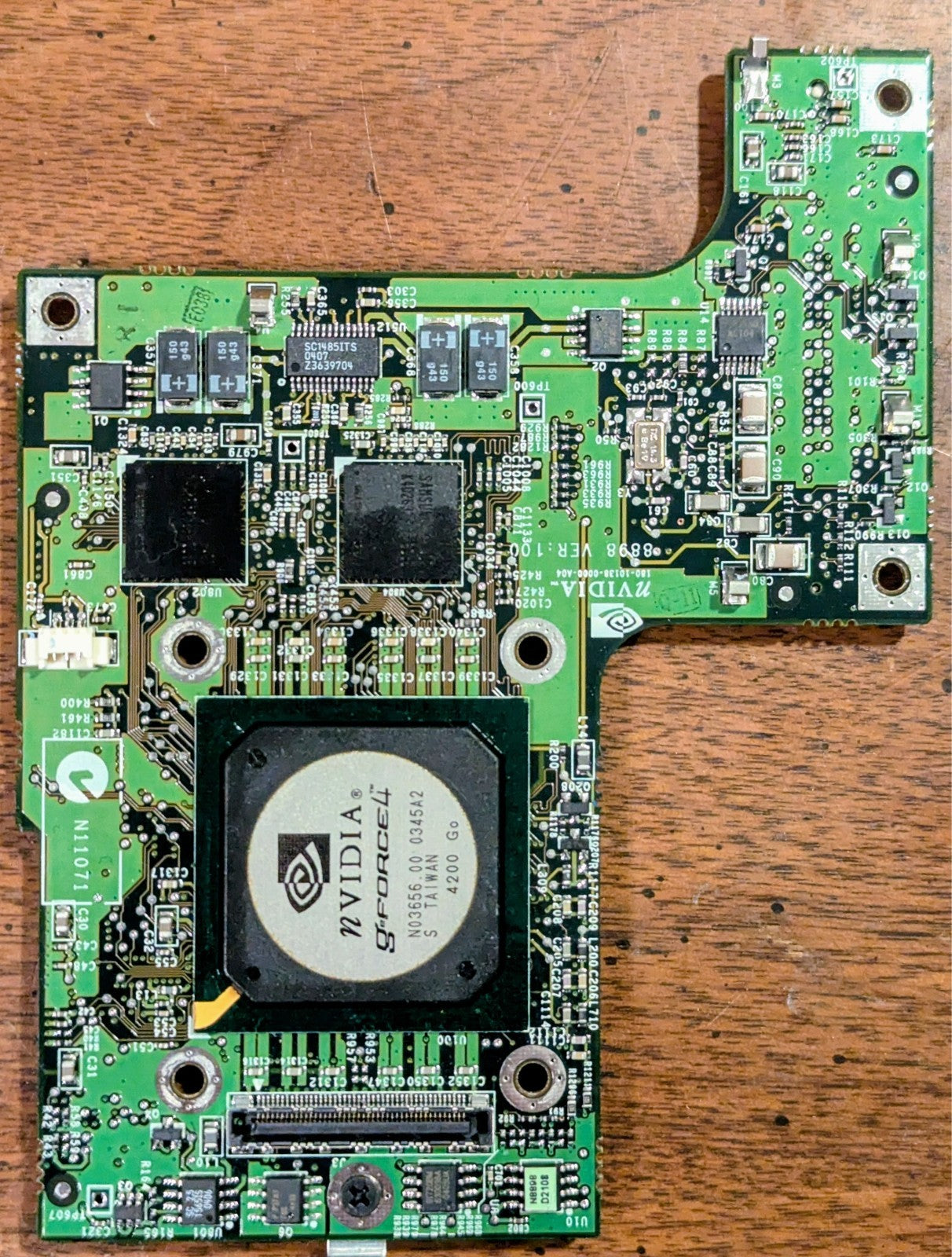 Dell D800 Nvidia GeForce Go4200 Graphics Card 180-10138-0000-A04 #89418