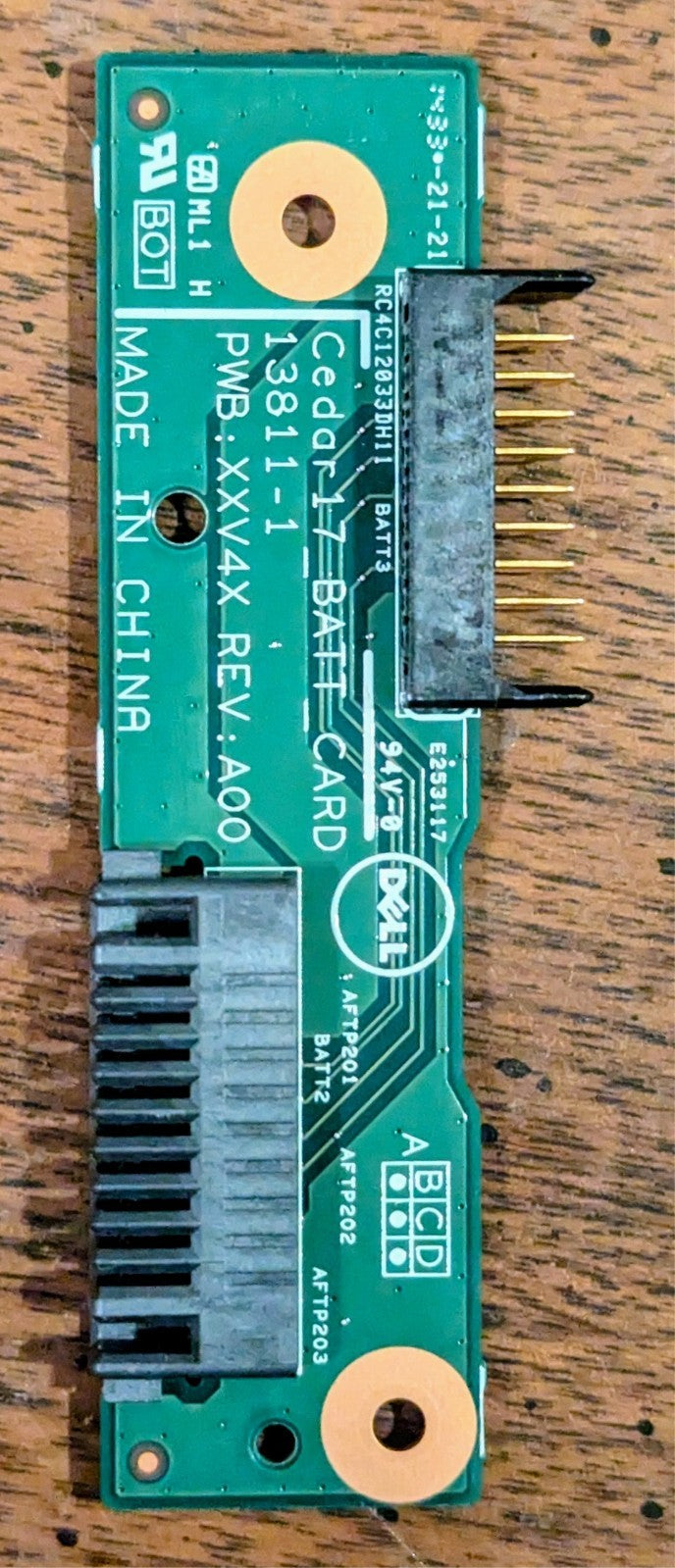 Dell Inspiron 17.3" 5749 Genuine Laptop Battery Charger Connector Board xxv4x