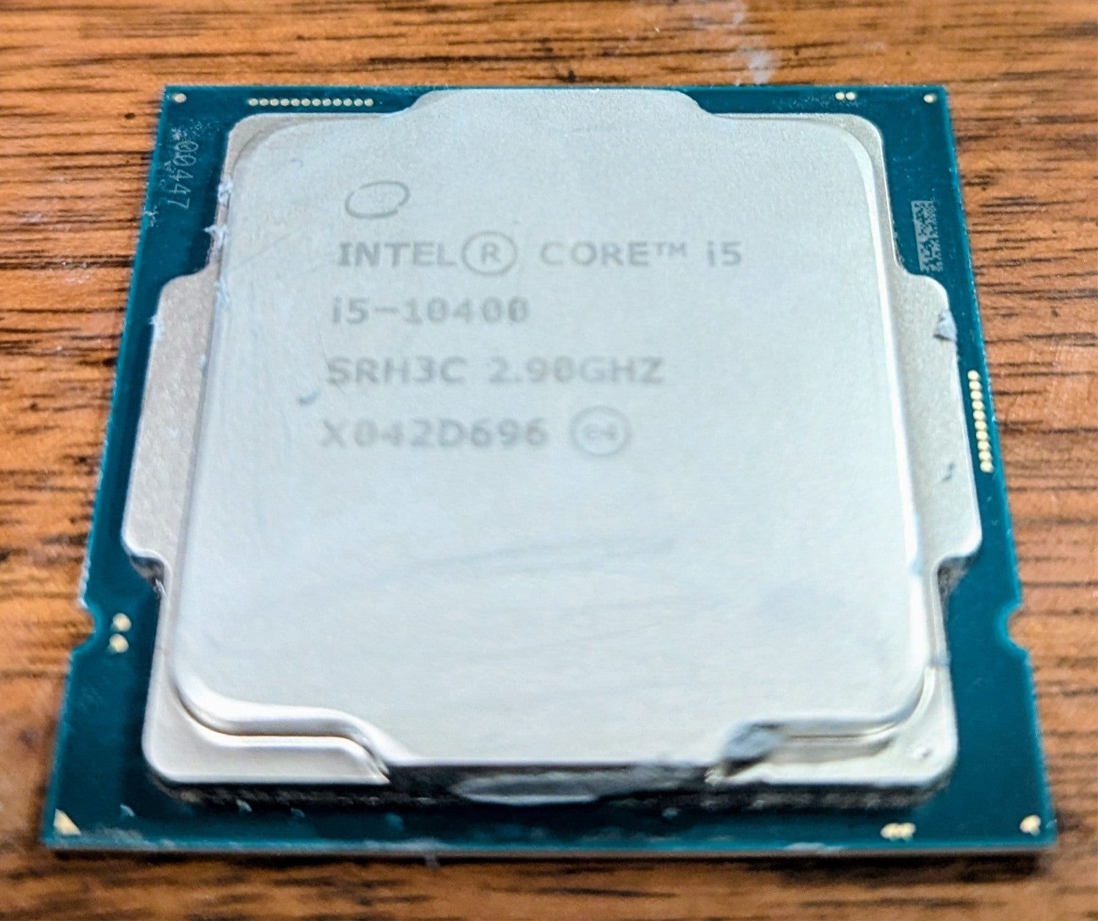 10th Gen Intel Core i5-10400 CPU 2.9GHz (Turbo 4.3GHz) 6-Core 12M LGA-1200 SRH3C