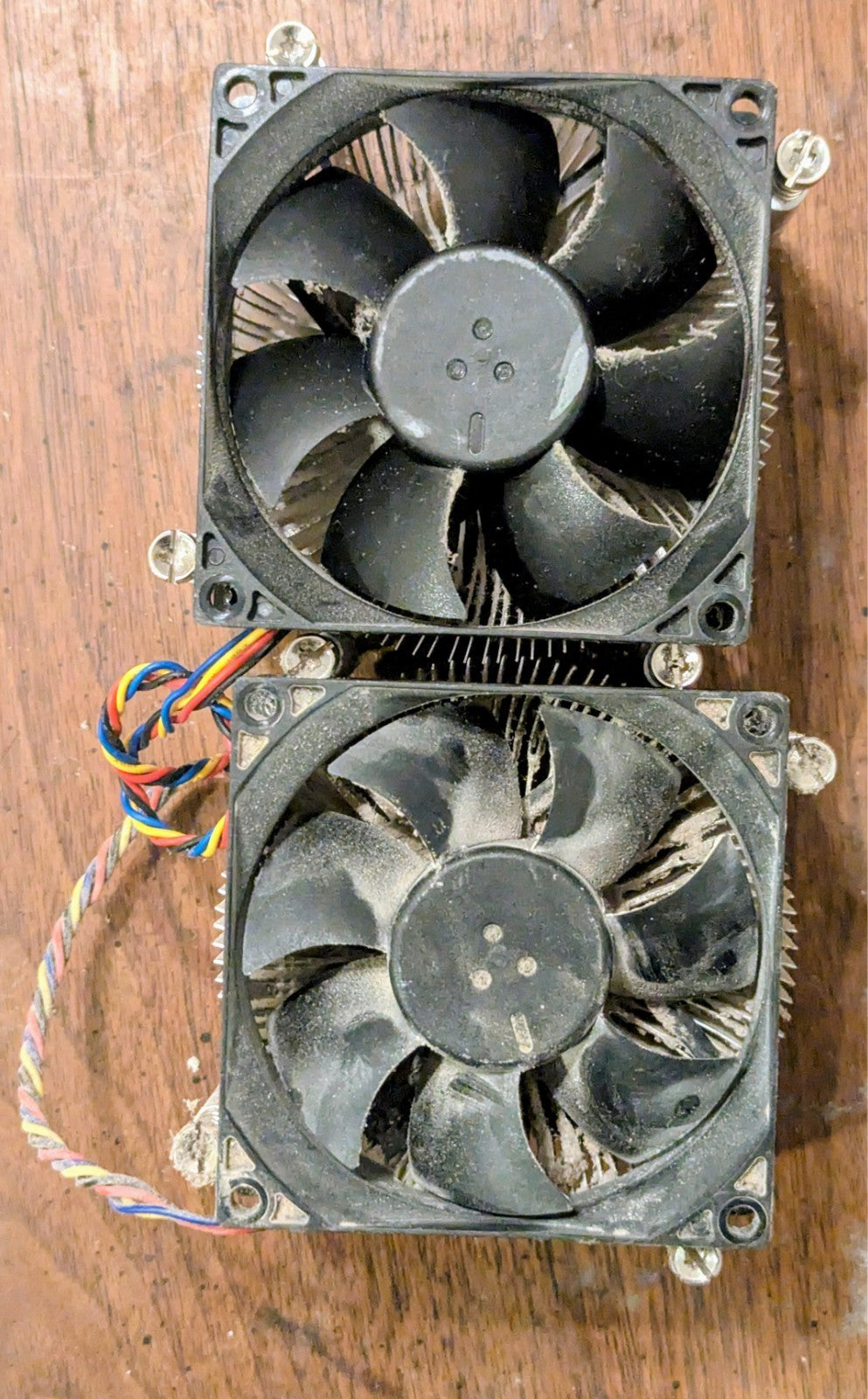 HP 280 G2 SFF Socket 1151 Heatsink and Fan 909081-001 lot of 2x