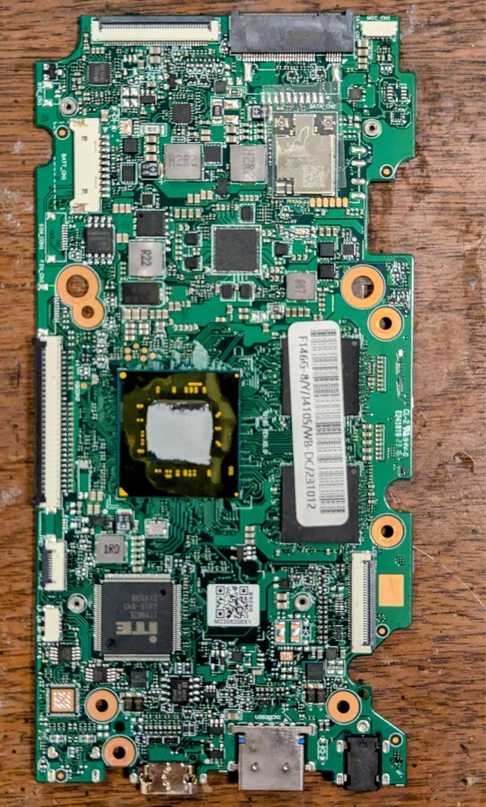 Y116GR920-GF55J Gateway Motherboard Intel N4020 1.1Ghz Gwtc116-2Bk"GRADE A"