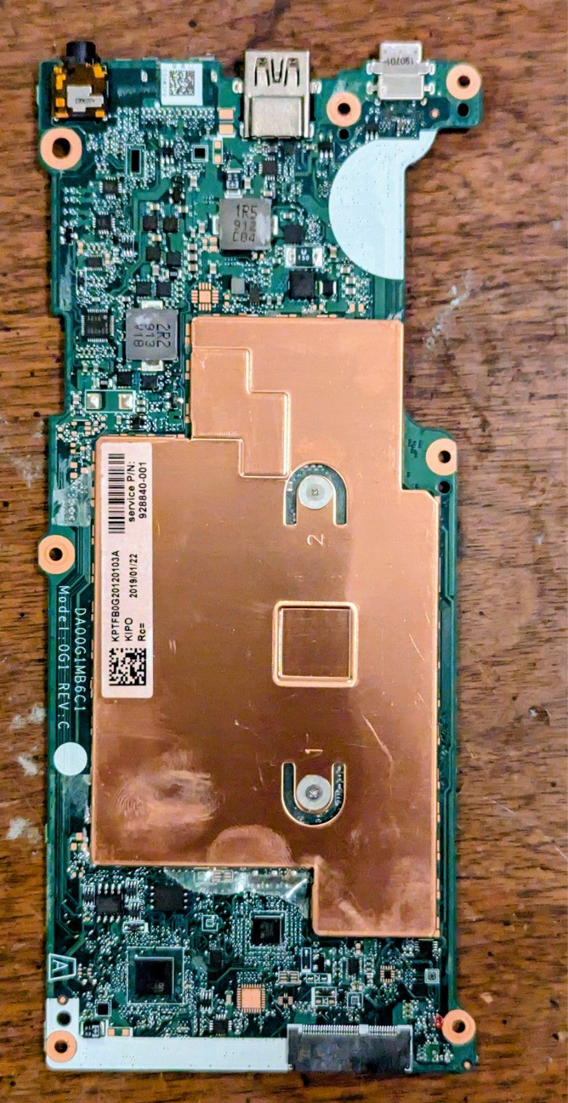 Genuine HP Chromebook 11A-NB0013DX N3350 4GB Motherboard L15851-001