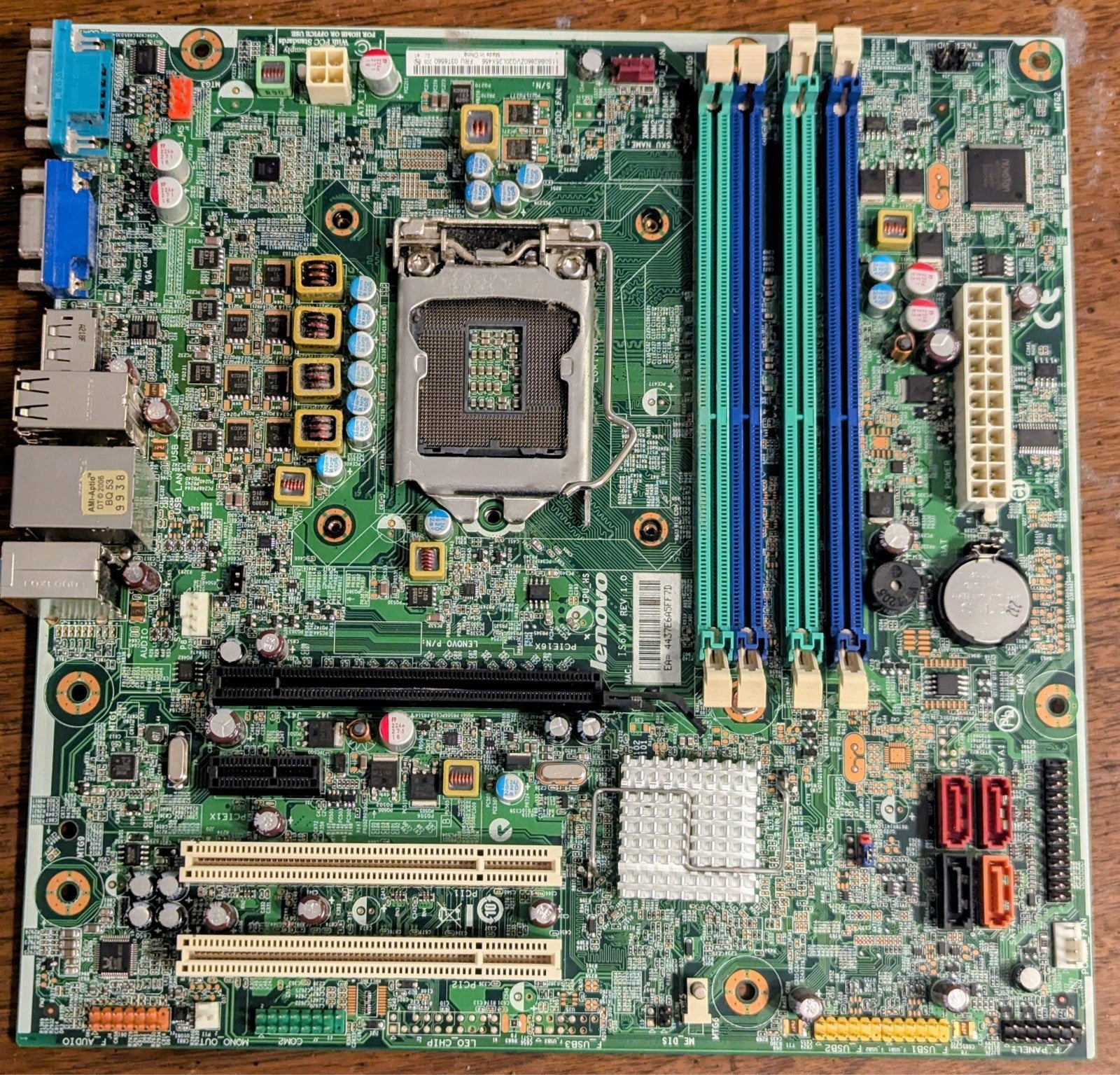 Genuine Lenovo ThinkCentre IS6XM M91p 1155 Intel Motherboard 03T6560