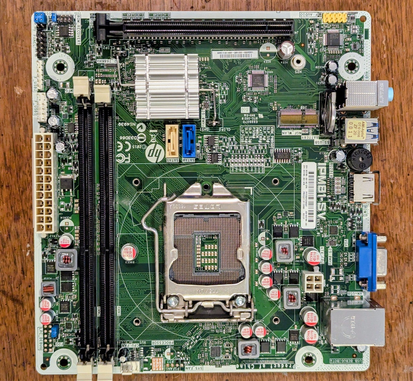 HP IPM81-SV Motherboard LGA1150 822766-001 822766-601 Mainboard