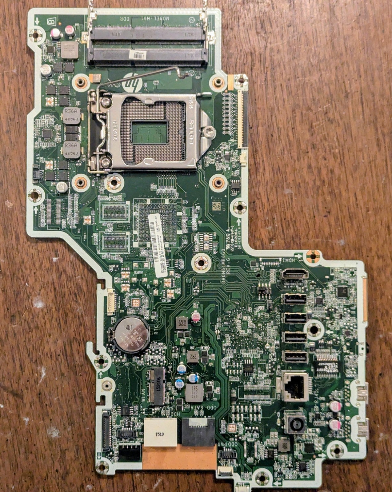 Genuine HP PAVILION 22 23 27 LGA1150 MOTHERBOARD 828619-001 DA0N61MB6G0