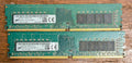 Lot of 2x 8gb ddr4 ram sticks. 16gb total