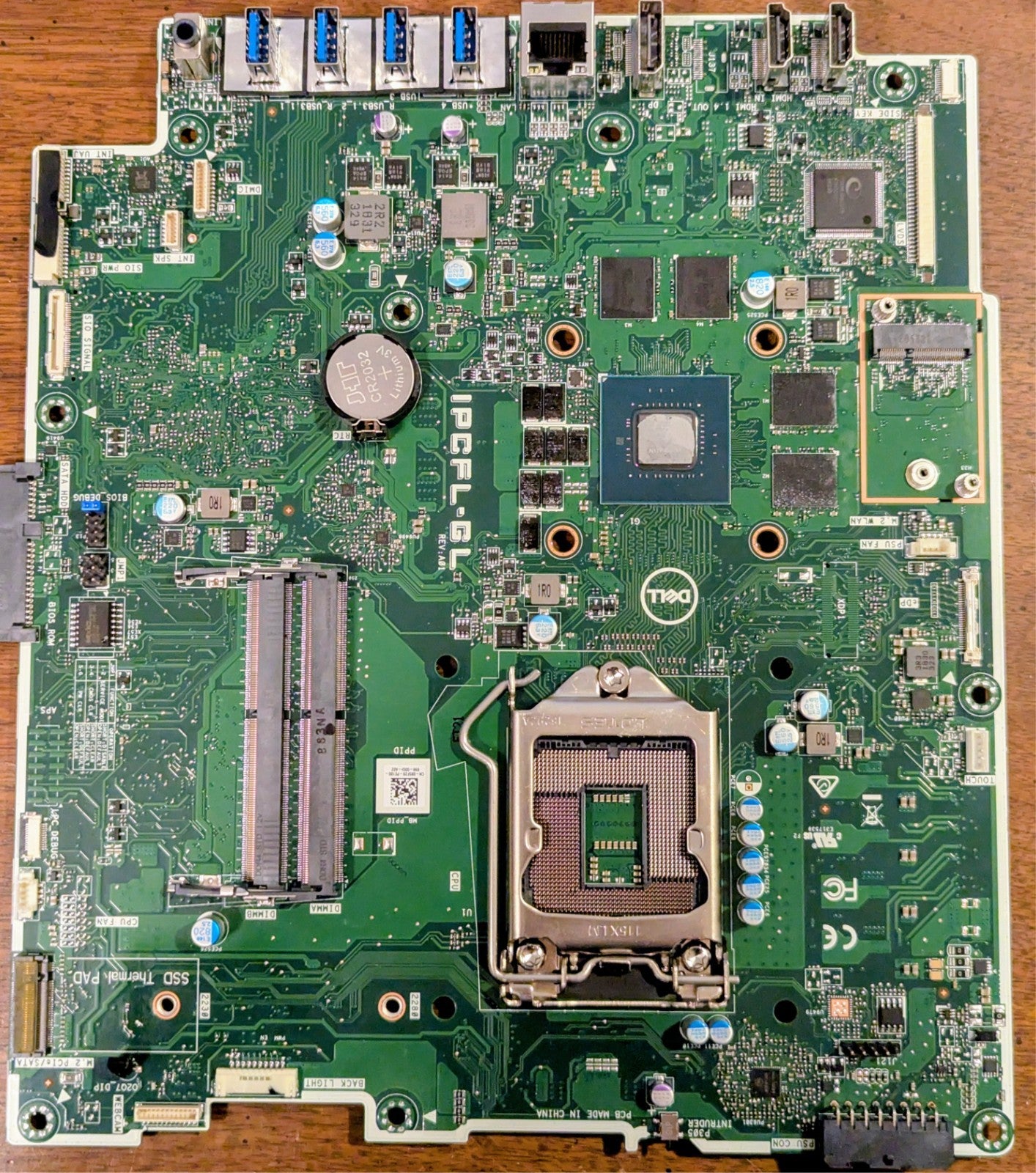 Dell OptiPlex 7460 AIO HDMI DDR4 LGA1151 IPCFL-GL TWFTR 0TWFTR Motherboard