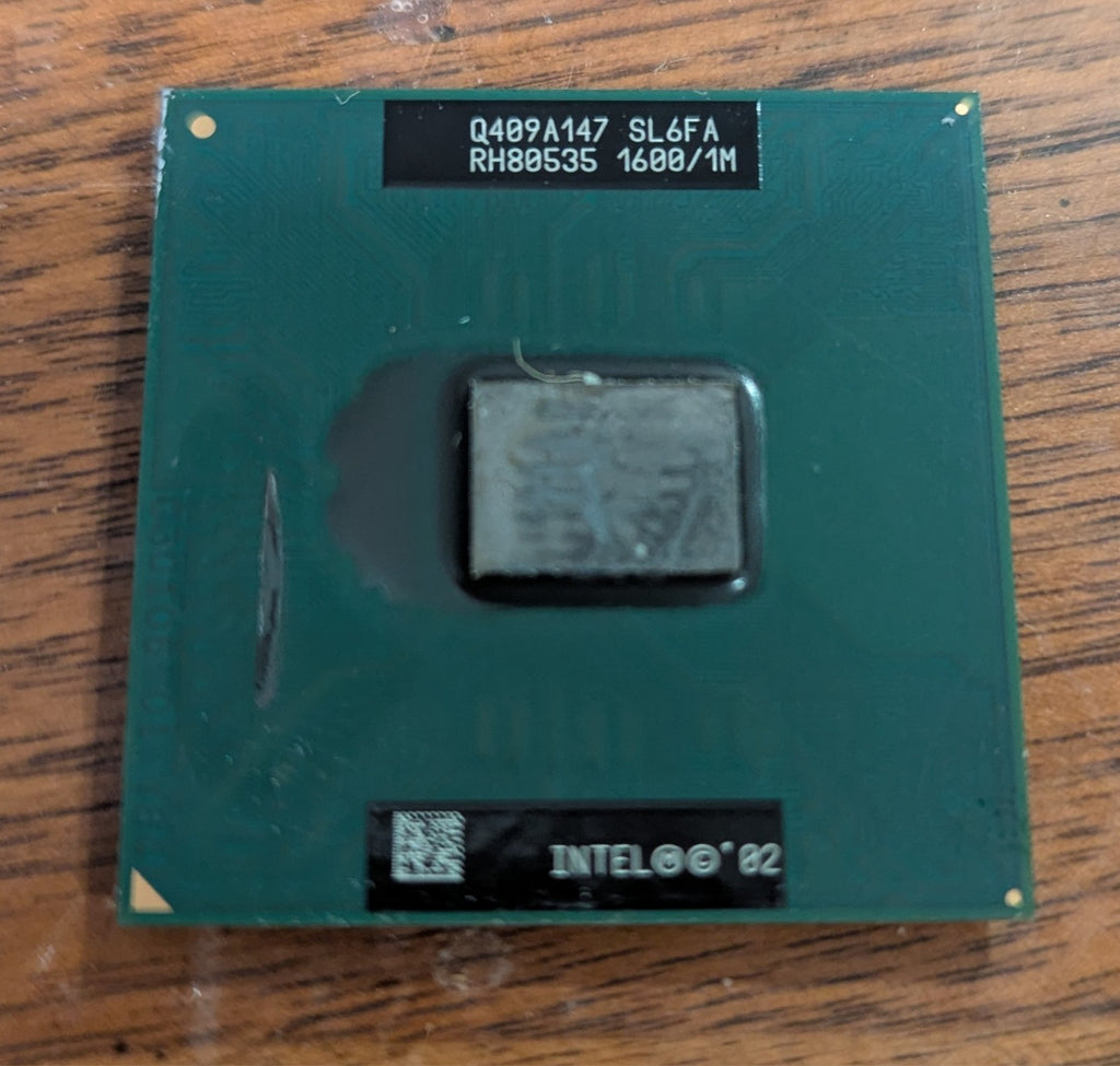 Intel Pentium M 1.6GHz (RH80535GC0251M) Processor