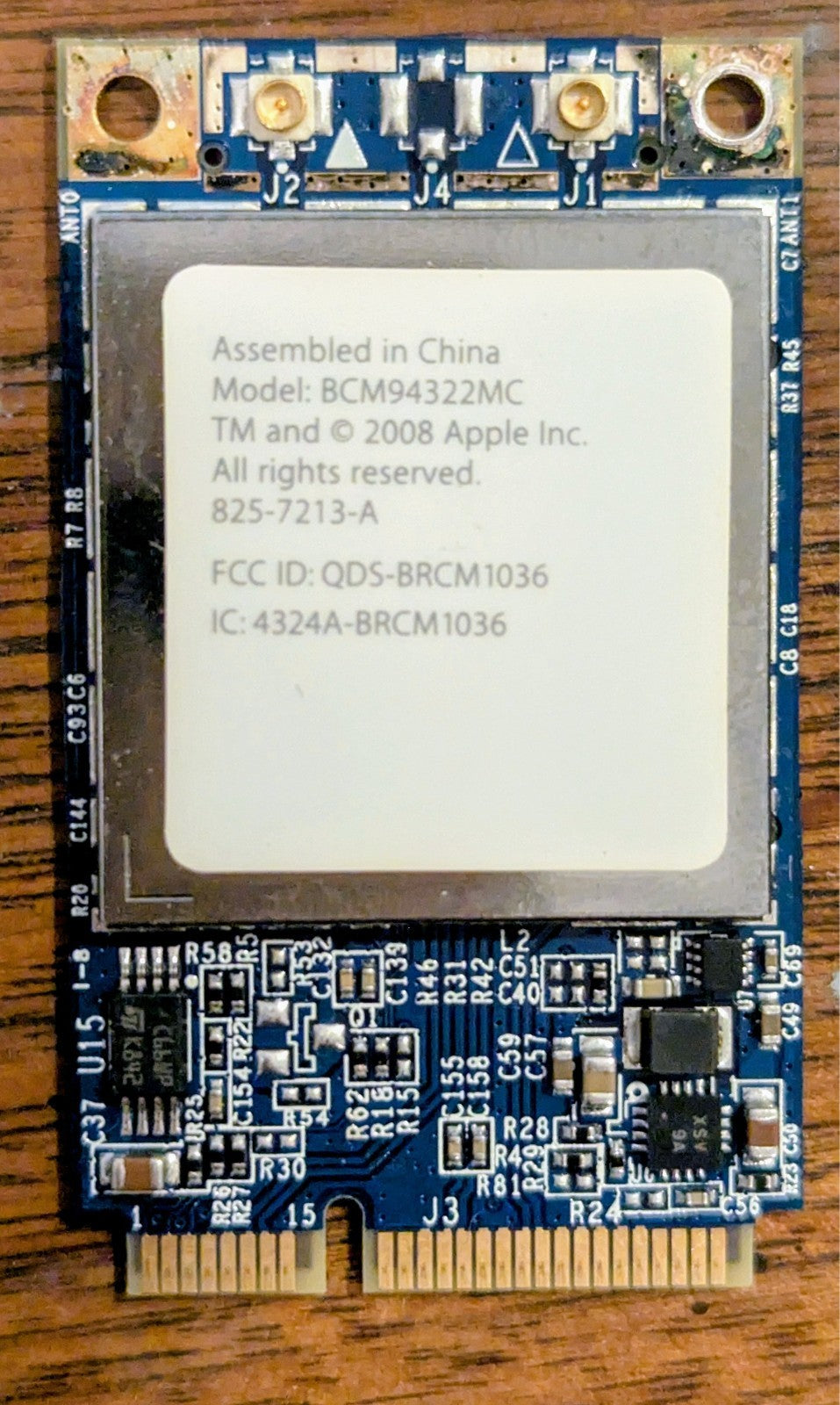 Apple Mac Pro 2009 2010 4.1 bis 5.1 WIFI Wireless Karte BCM94322MC 825-7215-A