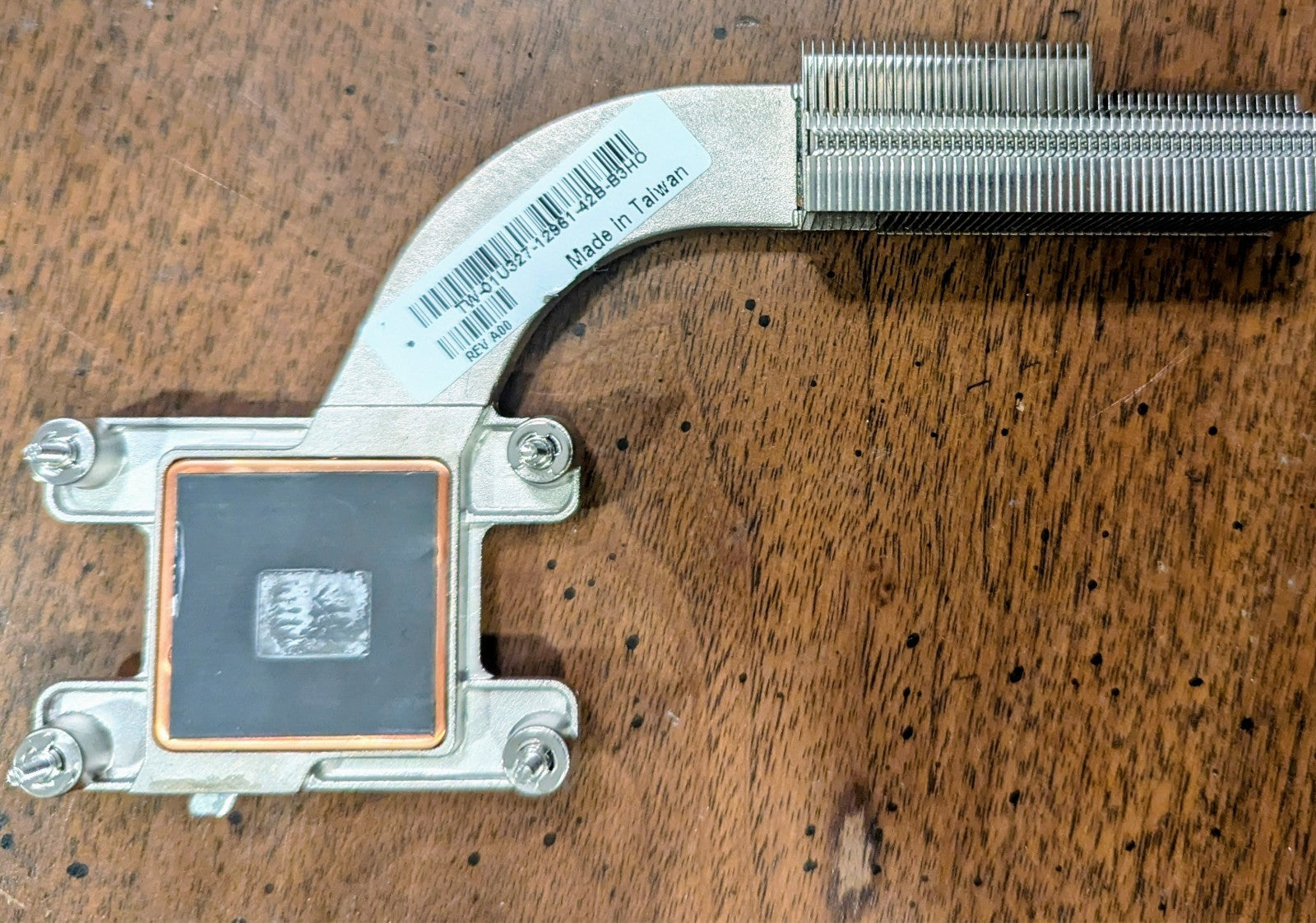 Dell Latitude D800 CPU Heatsink 1U327 01U327