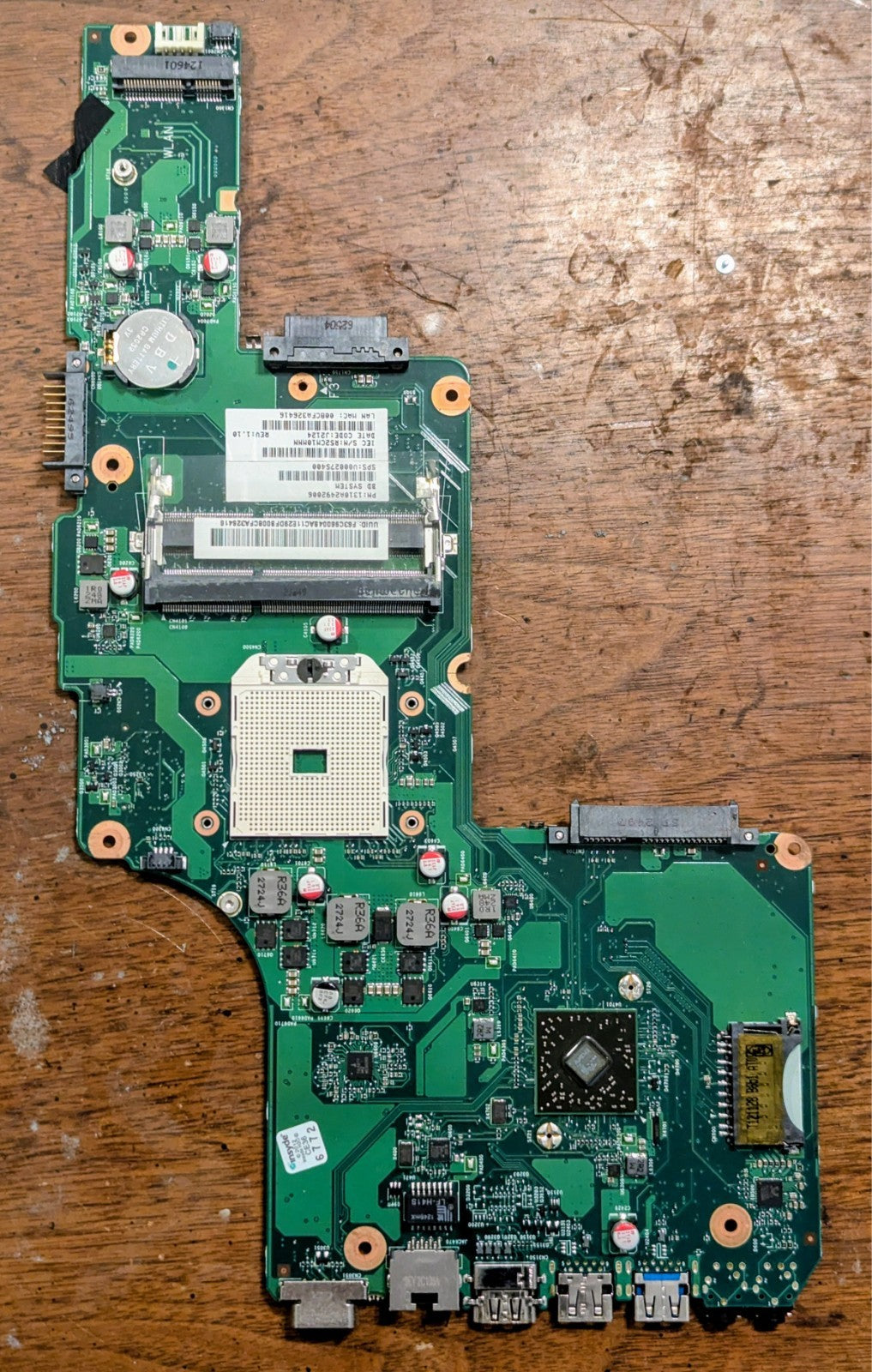 Toshiba Satellite C855D-S Series 15.6" Laptop AMD Motherboard