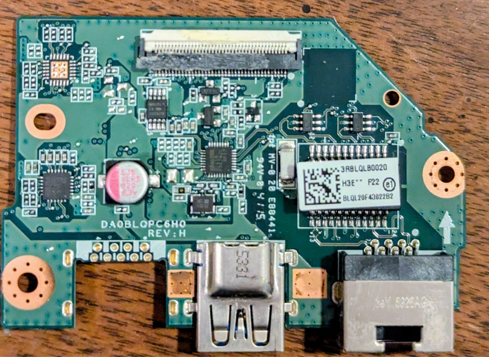 For HP ENVY X360 15M-DR 15-DS USB Small Board Boot Board 448.0GB01.0011