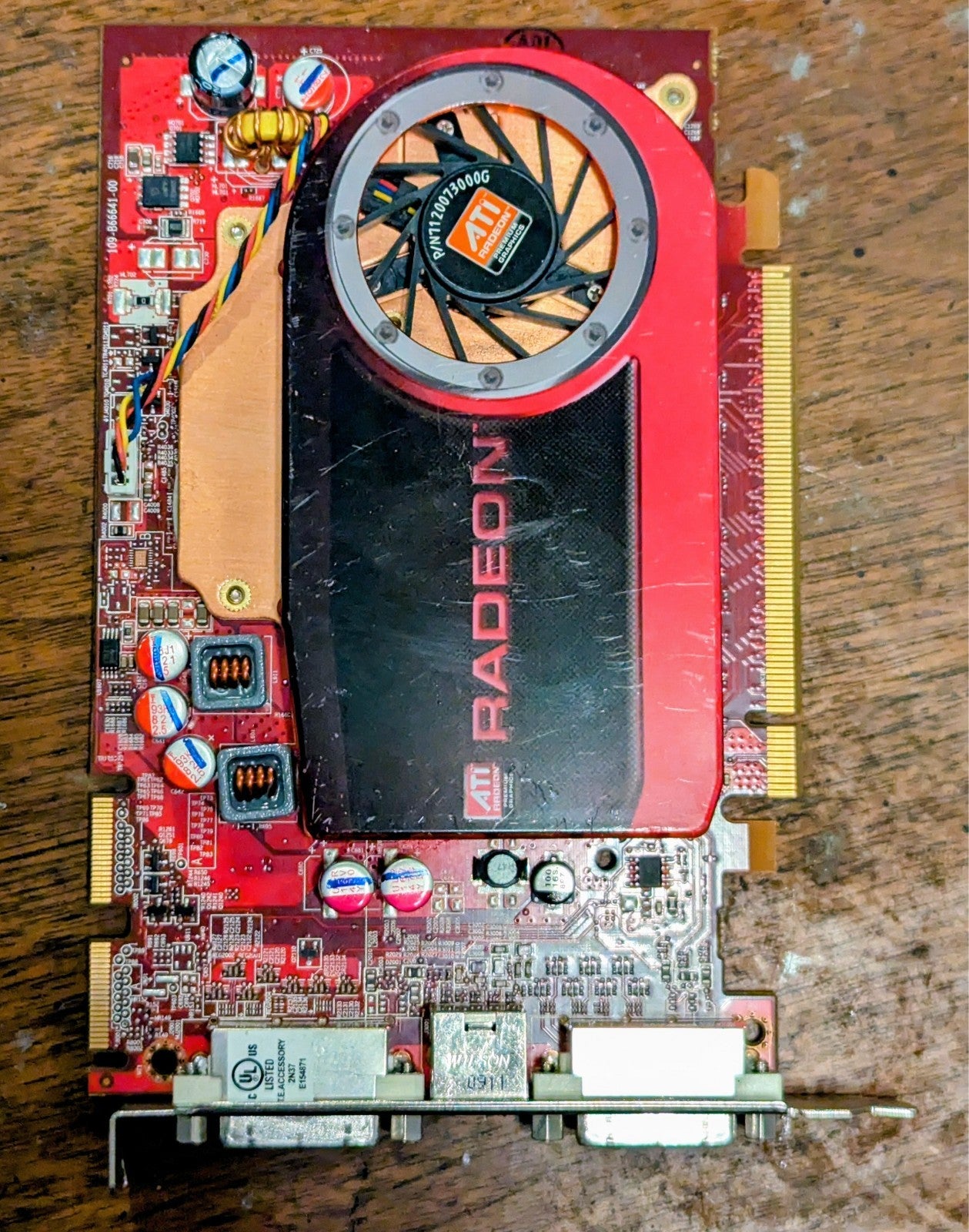 Dell ATI Radeon HD 4670 PCIe x16 Graphics Video Card 512MB 2x DVI -TV-OUT M639J