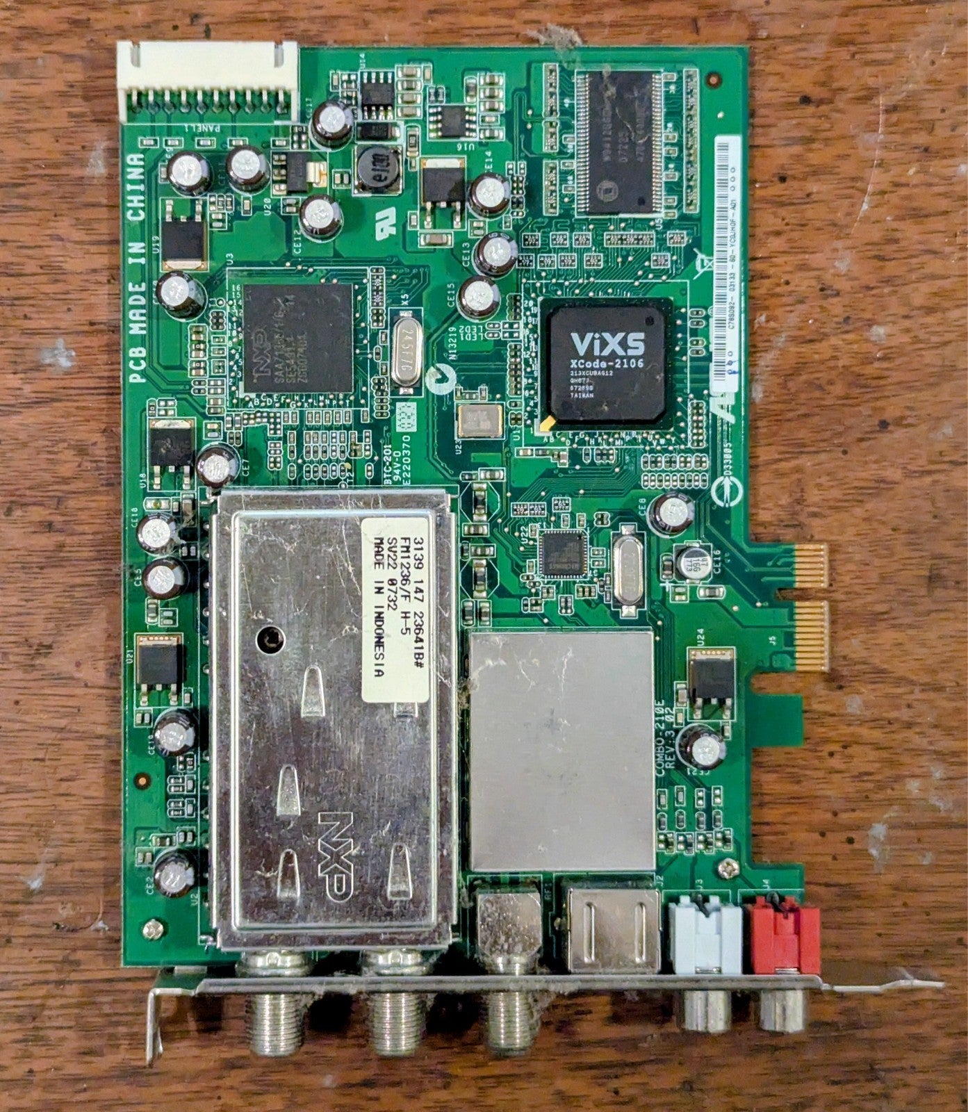 HP 5189-1098 TV Tuner Card NTSC FM CATV ATS S-VID
