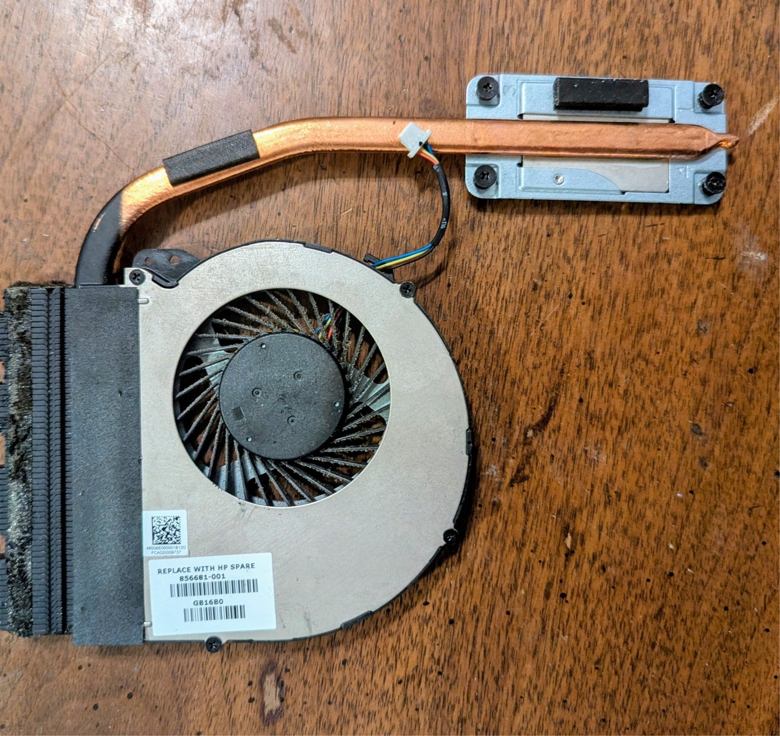 926724-001 926522-001 GENUINE HP FAN AND HEATSINK 17-BS 17-BS067CL (GRD A)(CB28)