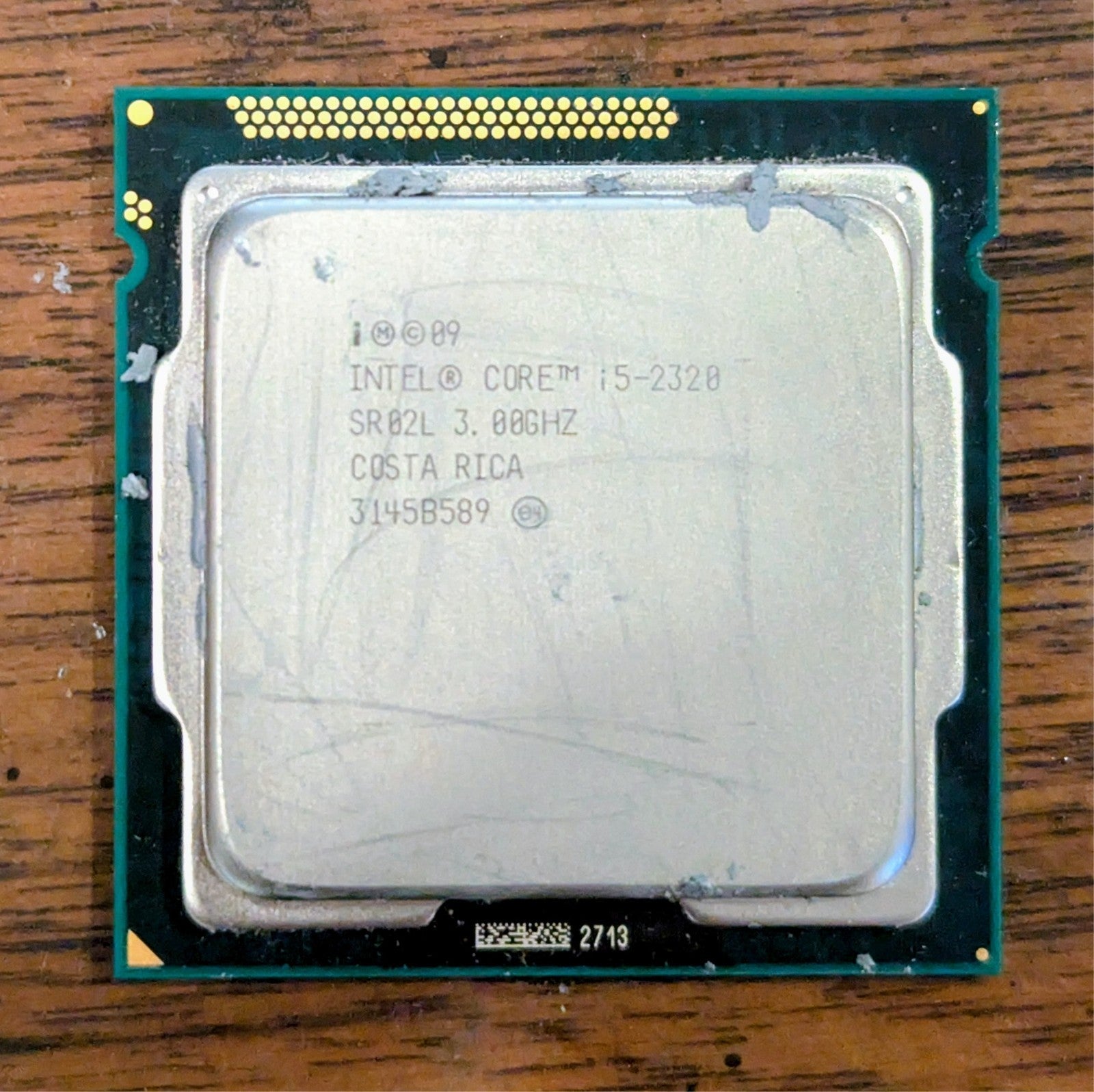 Intel Core i5-2320 3.30 GHz Quad Core 6MB Socket LGA1155 Desktop Processor SR02L