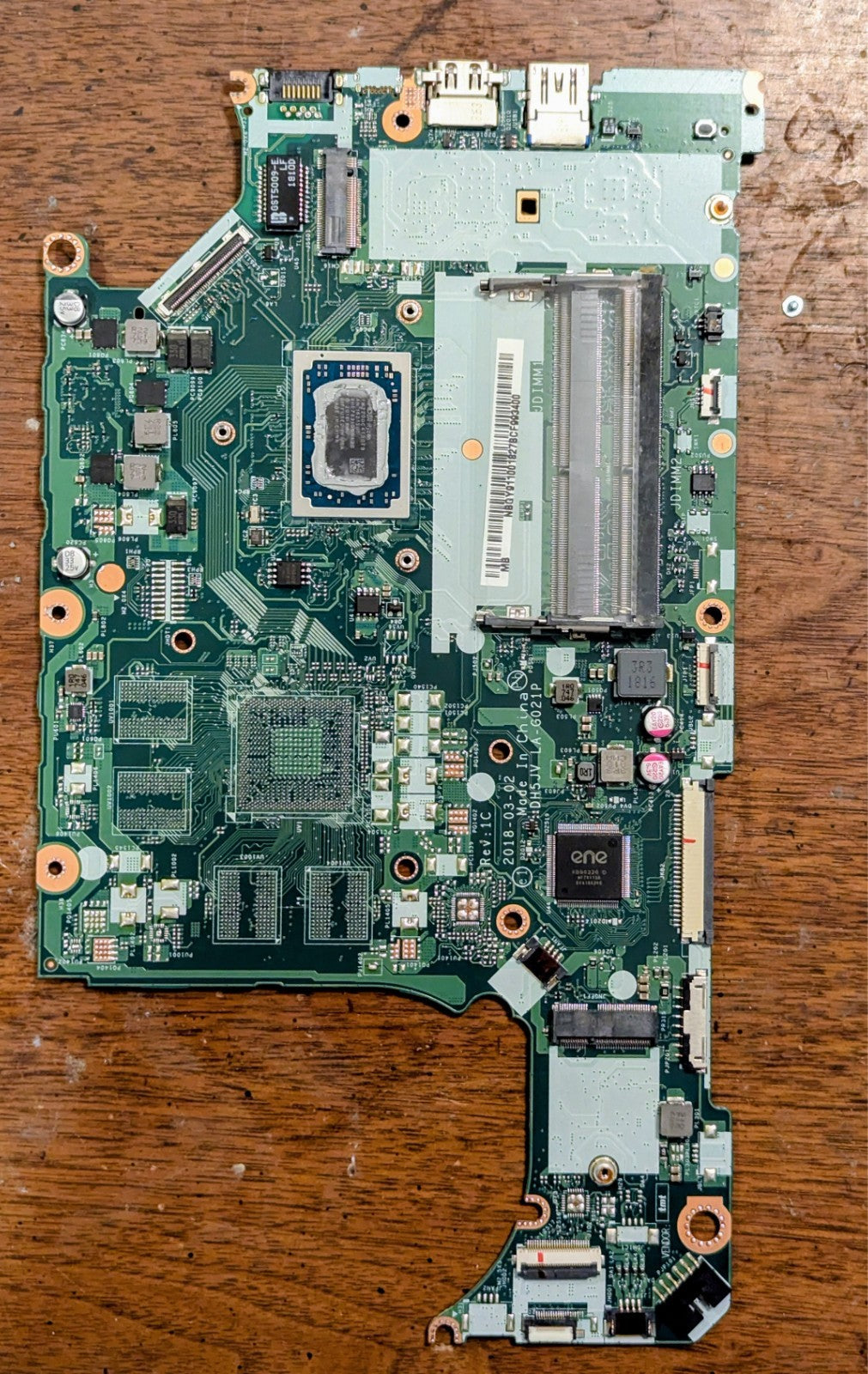 Acer Aspire A315-41 AMD Ryzen 5 2500U Motherboard Vega NBGY911003817049AB